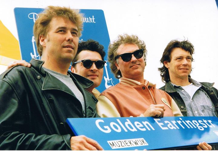 Golden Earring straat opening June 22, 1991 Almere - Open Air